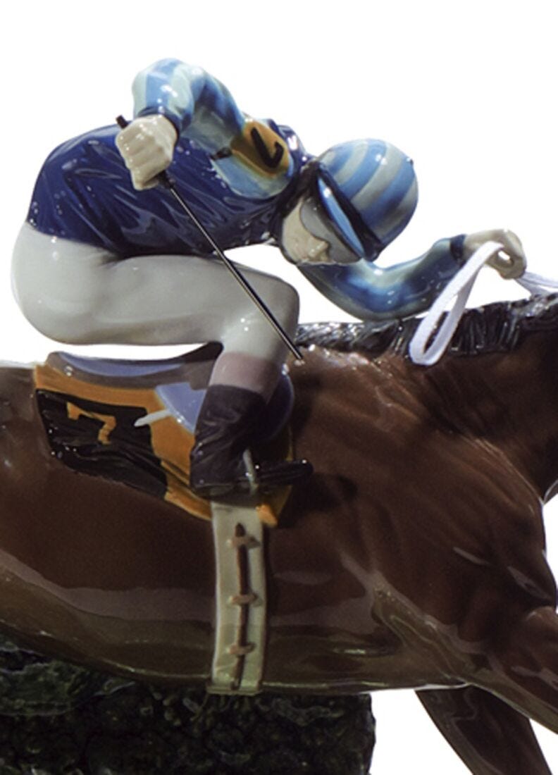 Escultura caballos Carrera en el hipódromo. Serie limitada, 3 de 7