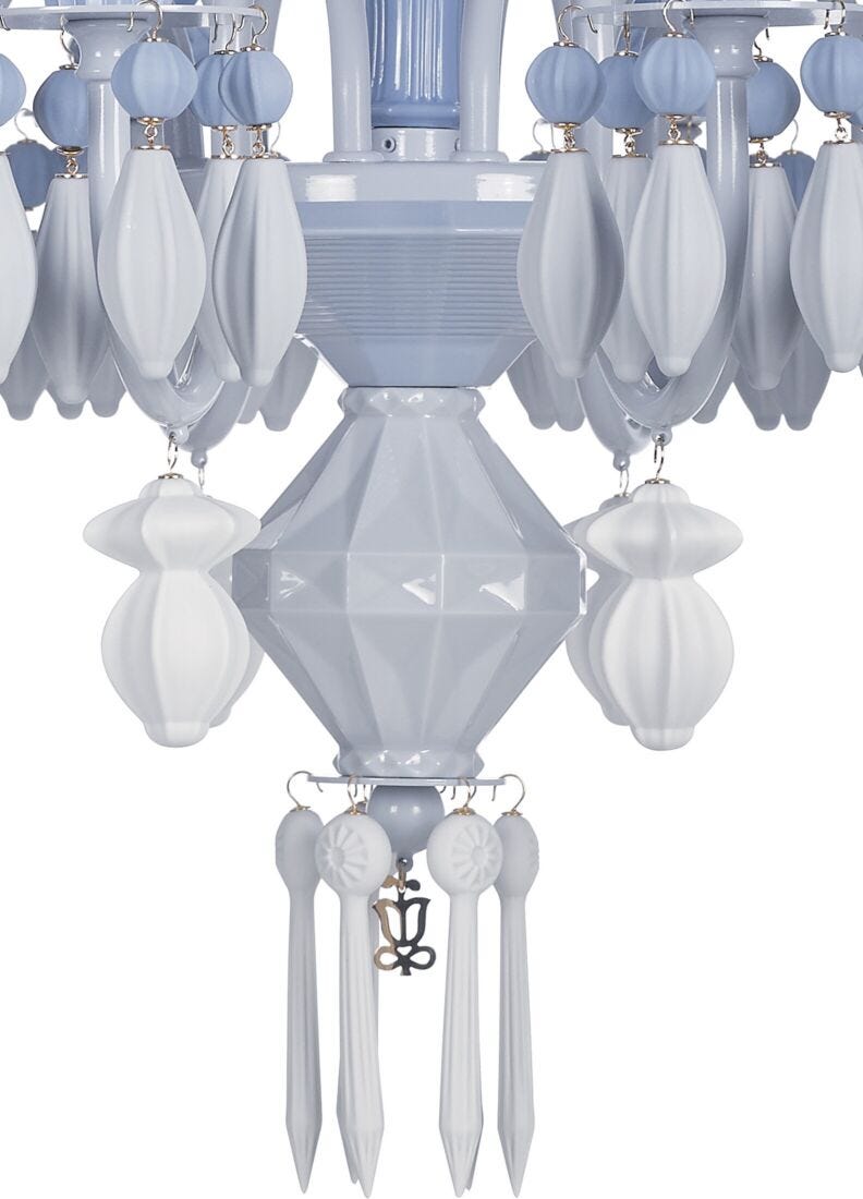 Chandelier Belle de Nuit 12 luces. Azul (CE/UK/CCC), 5 de 5
