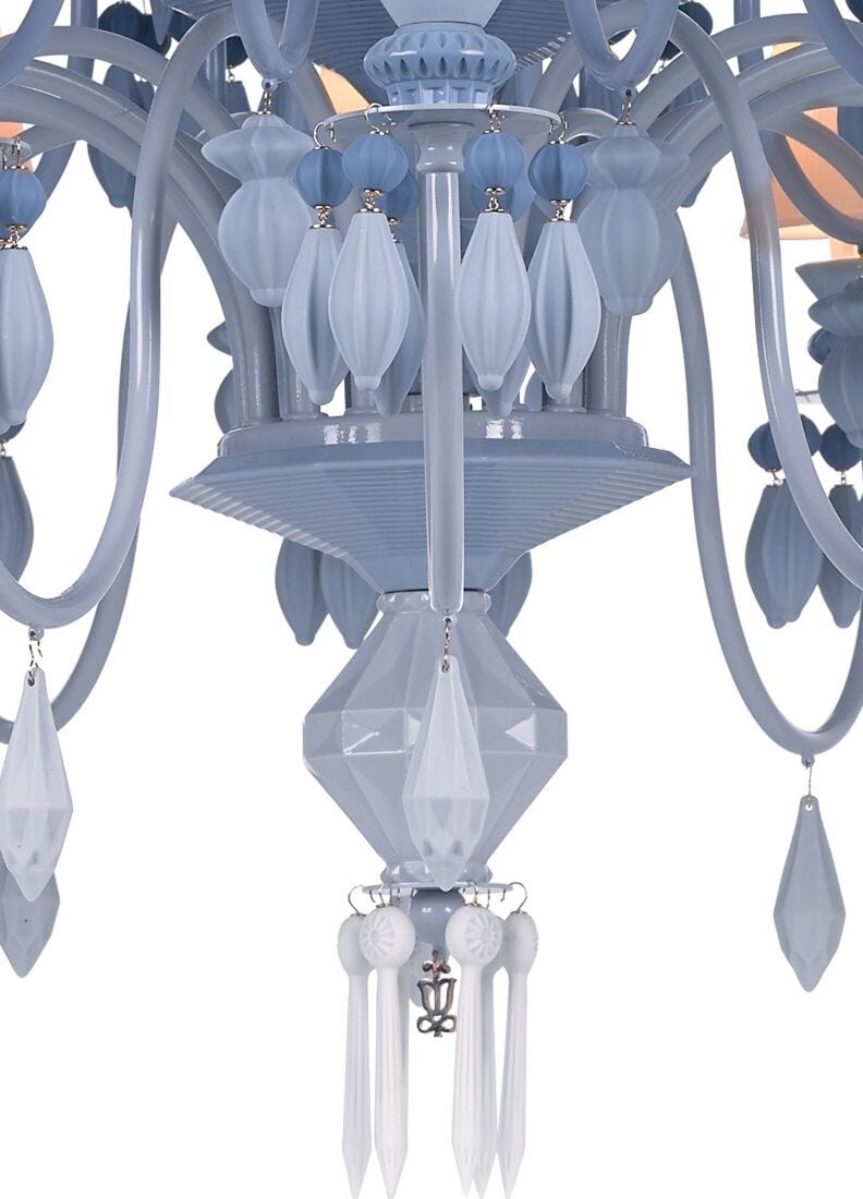 Chandelier Belle de Nuit 40 luces. Azul (CE/UK), 4 de 5