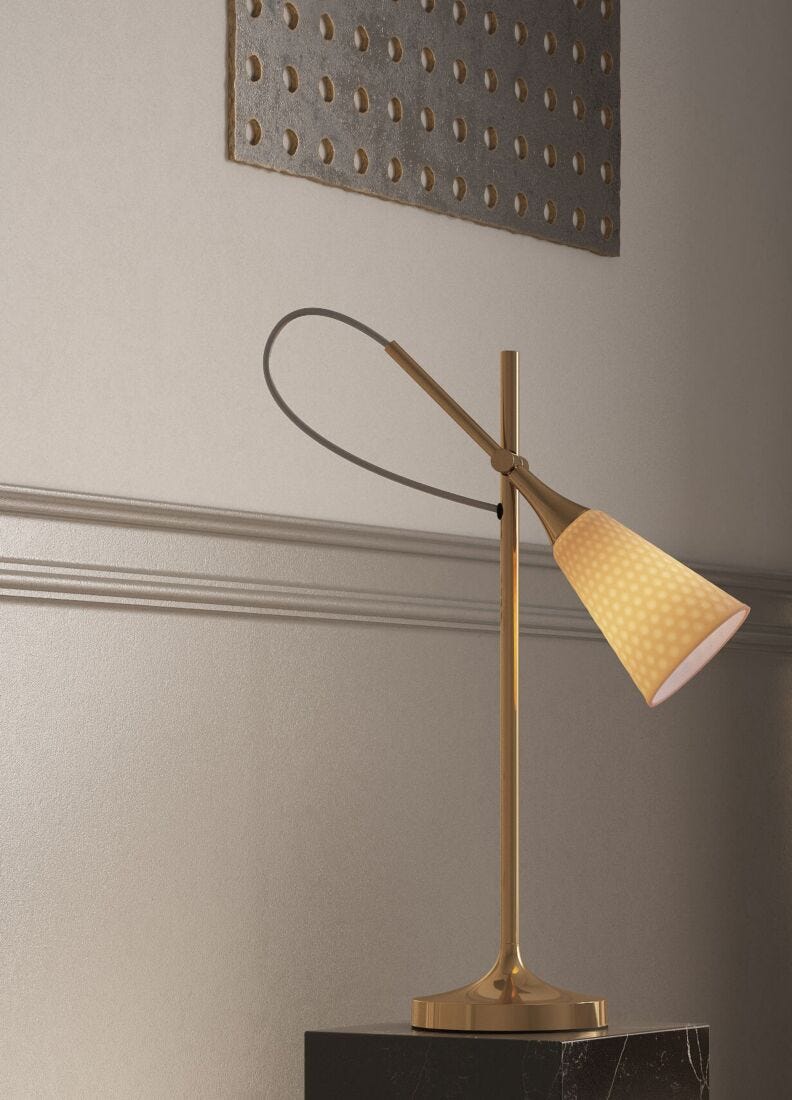 Jamz Reading Lamp. Gold (UK), 1 of 5