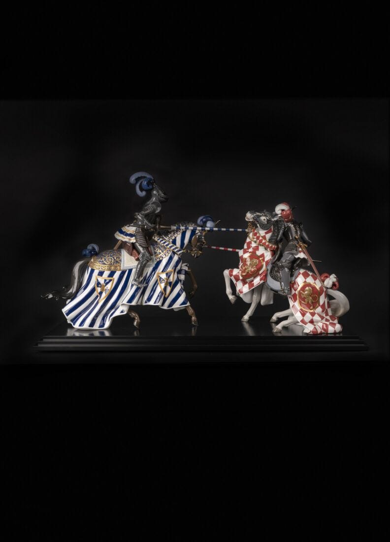 Scultura Torneo Medievale. Serie Limitata, 4 di 6