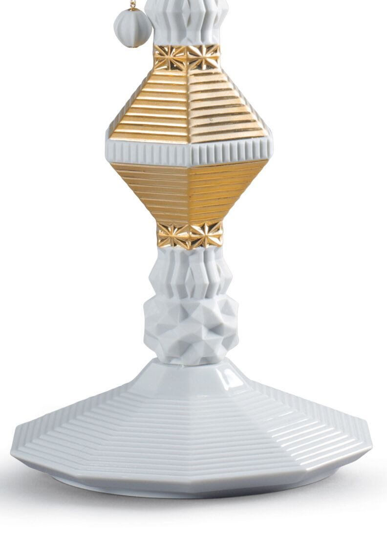 Lámpara de mesa Belle de Nuit. Lustre oro (CE), 4 de 5
