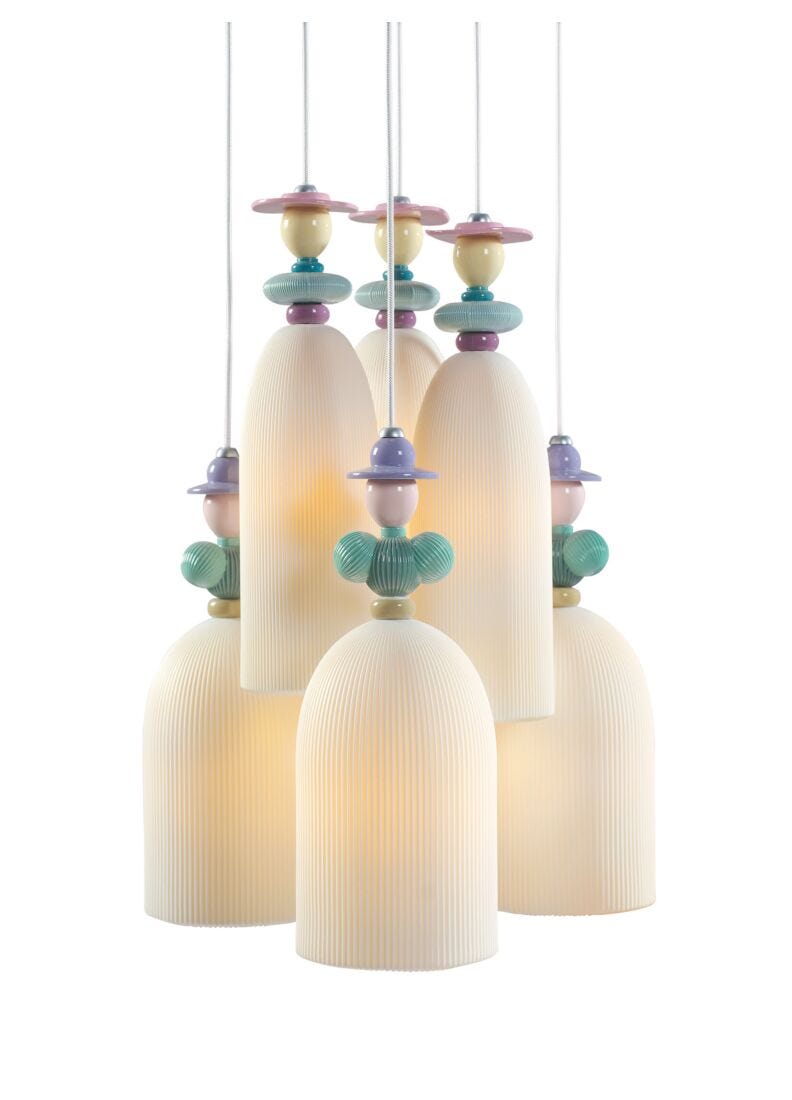 Mademoiselle 6 Lights Gathering in The Lawn Ceiling Lamp (US), 4 of 5