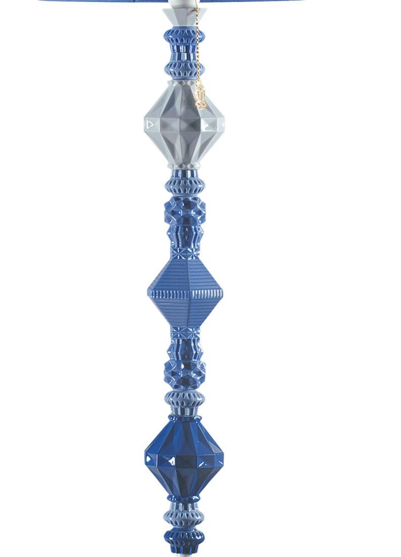 Belle de Nuit Floor Lamp II. Blue (UK), 3 of 4