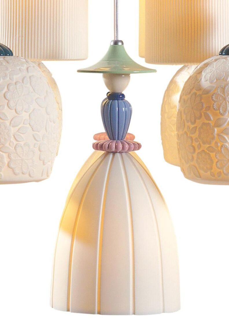 Mademoiselle 24 Lights Strolling through Blossoms Chandelier (US), 1 of 5