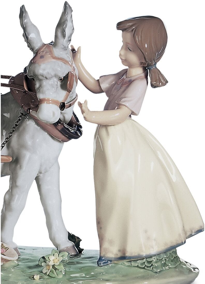 Enchanted Outing Children Sculpture. Limited Edition, 5 of 5