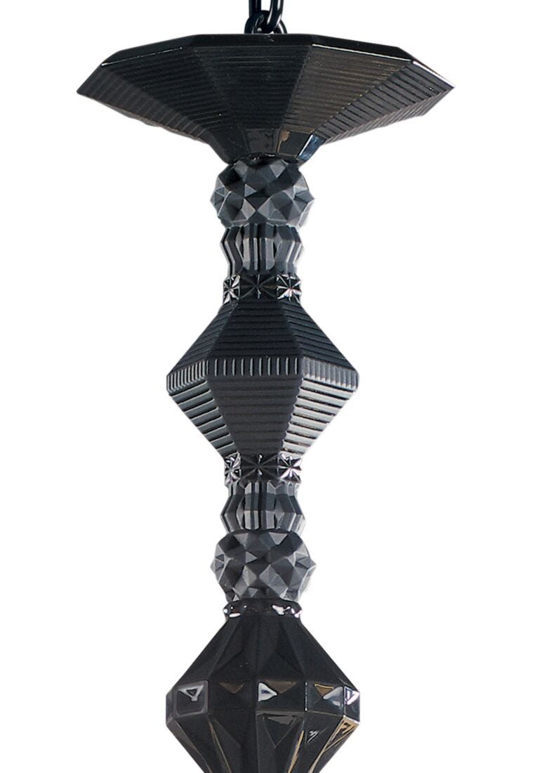 Belle de Nuit 12 Lights Chandelier. Absolute Black (US), 2 of 4
