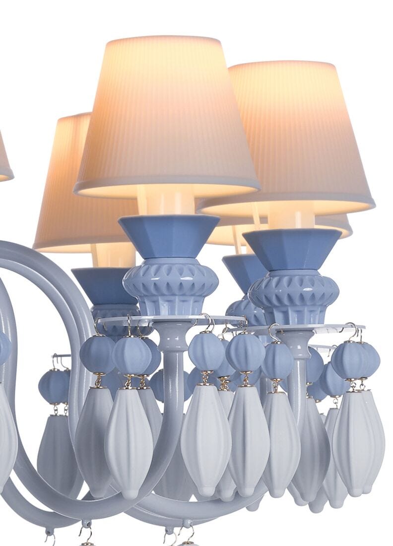 Chandelier Belle de Nuit 12 luces. Azul (CE/UK/CCC), 4 de 5