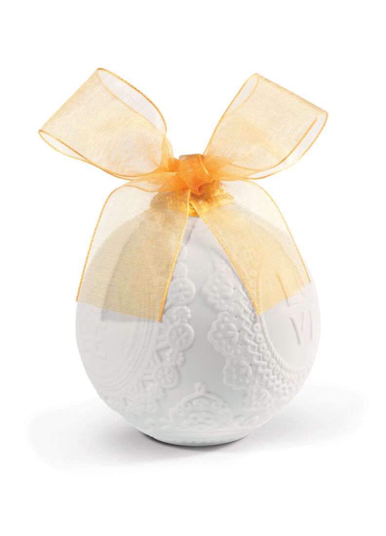 Bola Navidad 2017. Lustre oro, 1 de 2