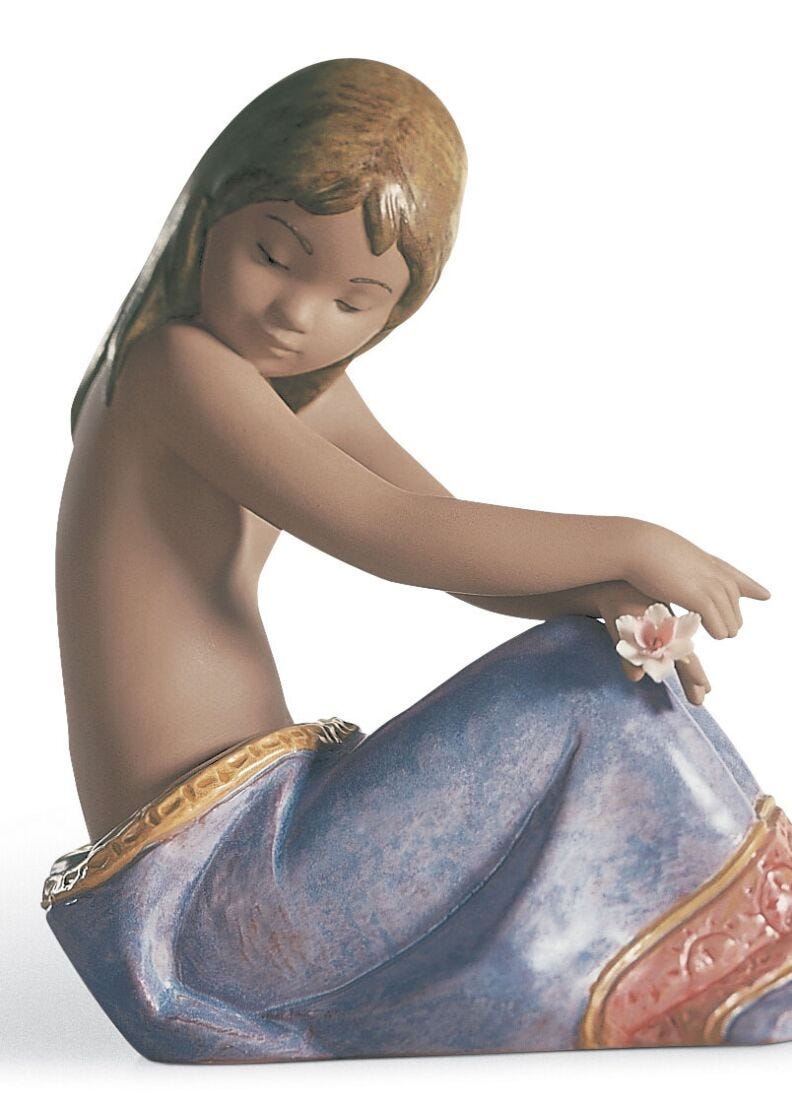 Island Beauty Girl Figurine, 4 of 5