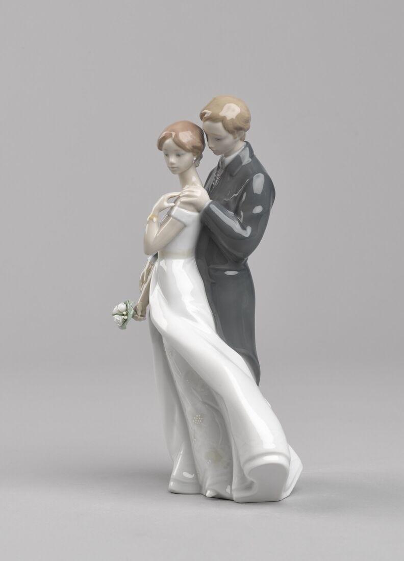 Figura pareja de novios Amor eterno, 5 de 7