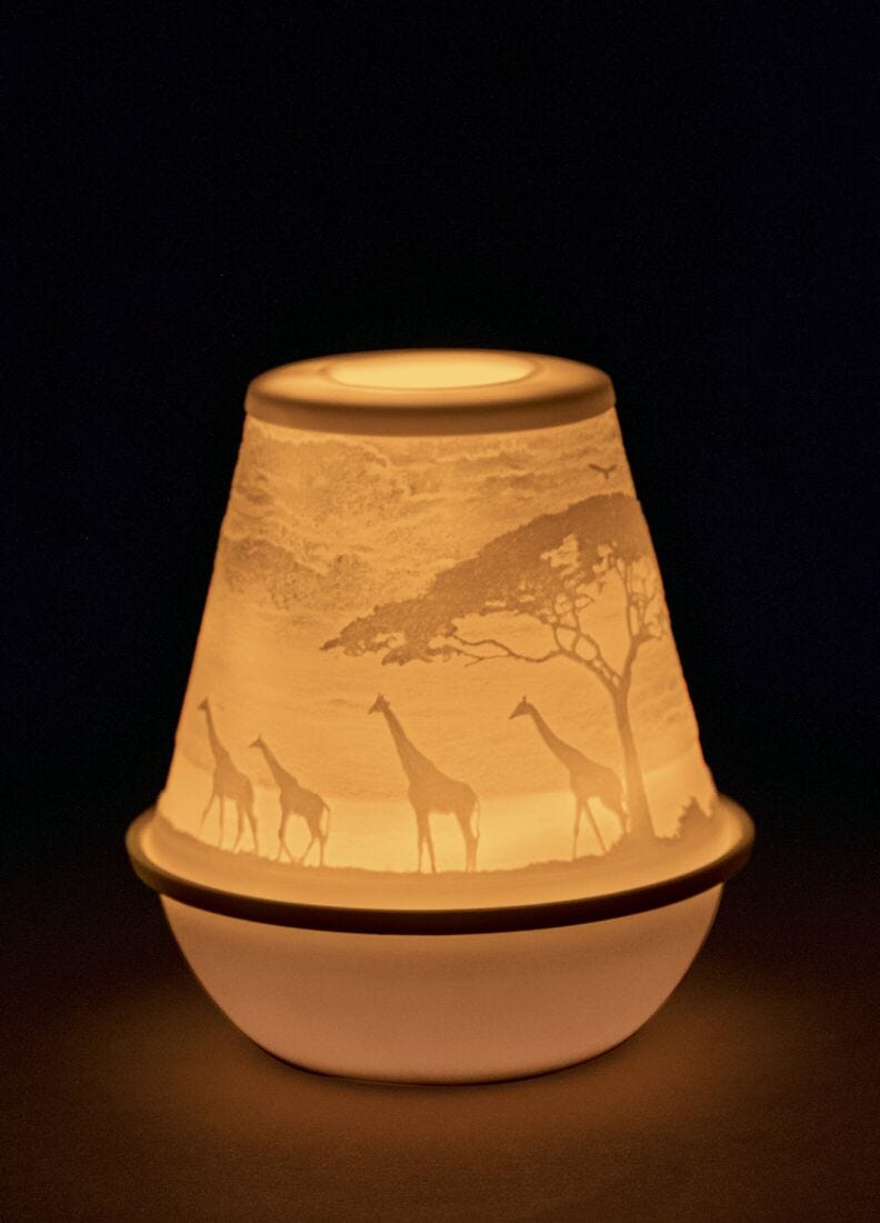 ライトタンブラー(アフリカンサバンナ) in Lladró