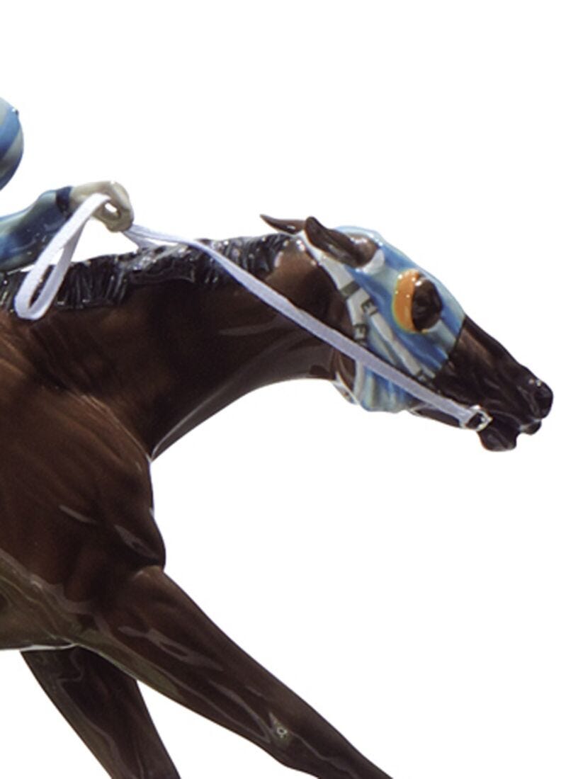 Escultura caballos Carrera en el hipódromo. Serie limitada, 5 de 7