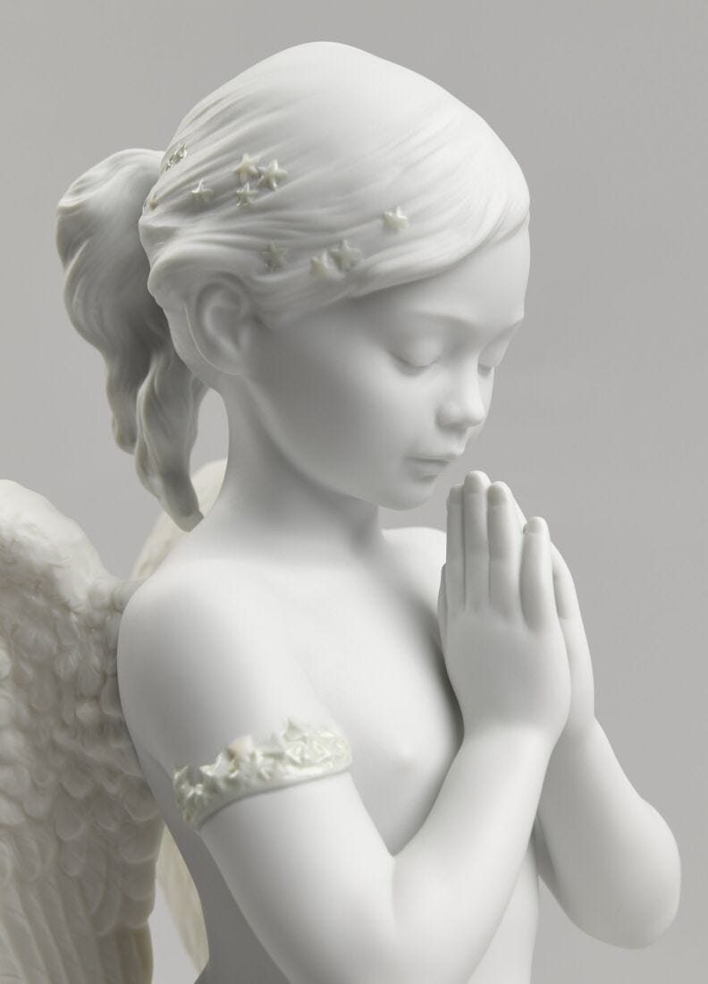 Figura ángel Oración celestial, 4 de 6
