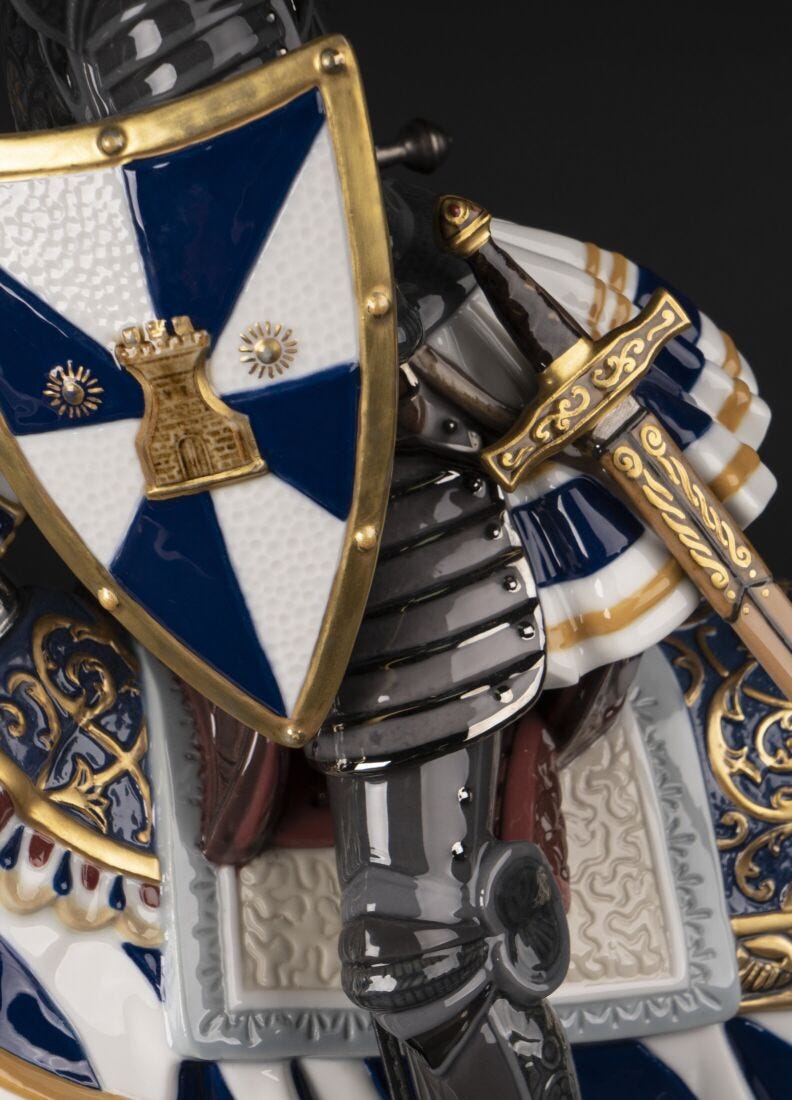 Scultura Torneo Medievale. Serie Limitata, 5 di 6