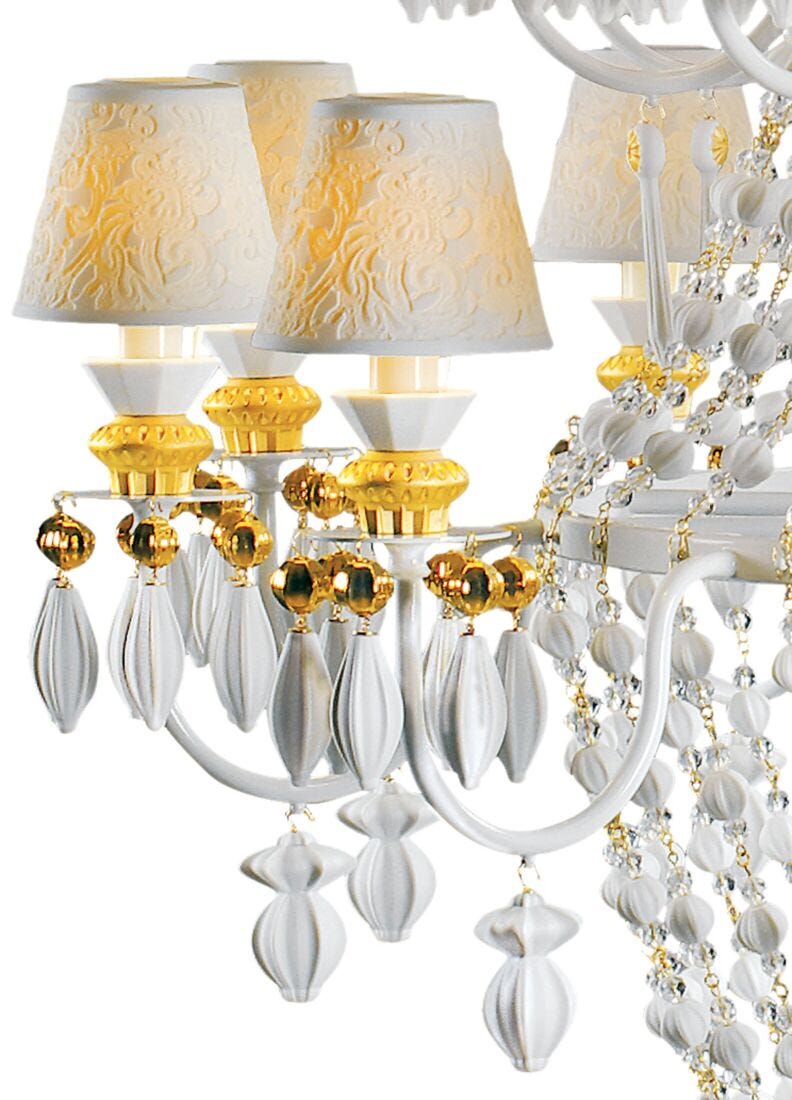 Chandelier Winter Palace 30 luces. Lustre oro (US), 3 de 5