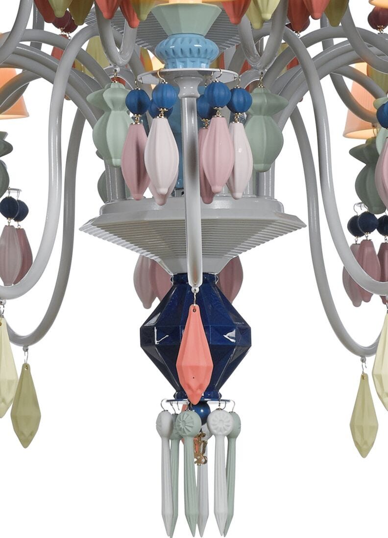 Chandelier Belle de Nuit 40 luces. Multicolor (US), 5 de 5