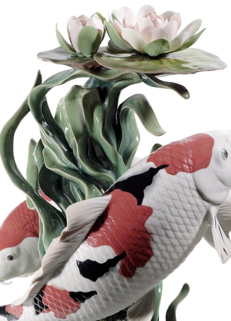 Koi Fish Sculpture. Limited Edition, 4 of 5