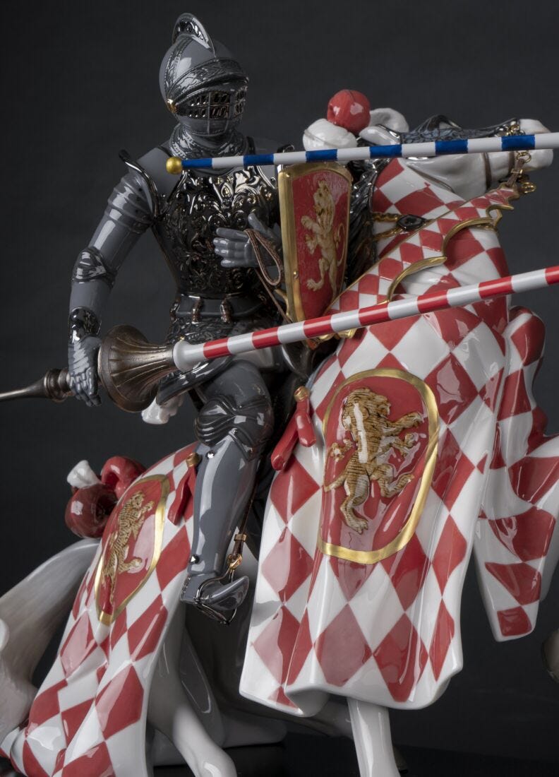 Scultura Torneo Medievale. Serie Limitata, 3 di 6