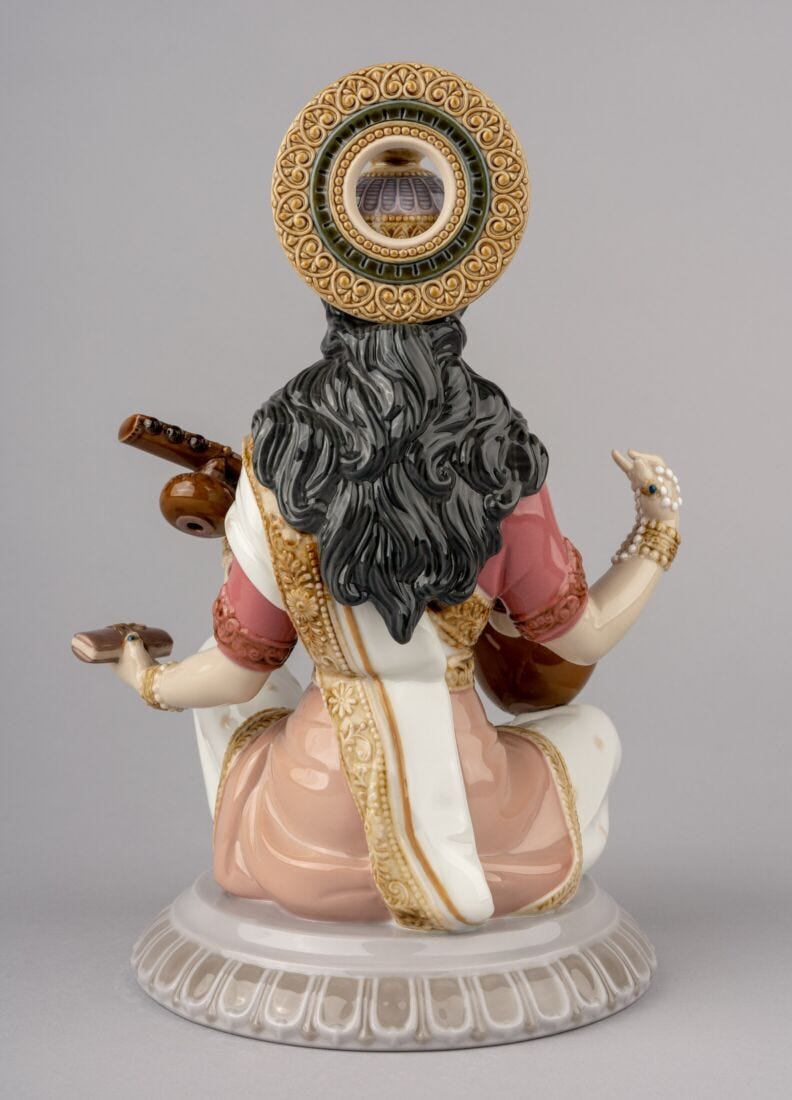 Goddess Saraswati Figurine, 5 of 8