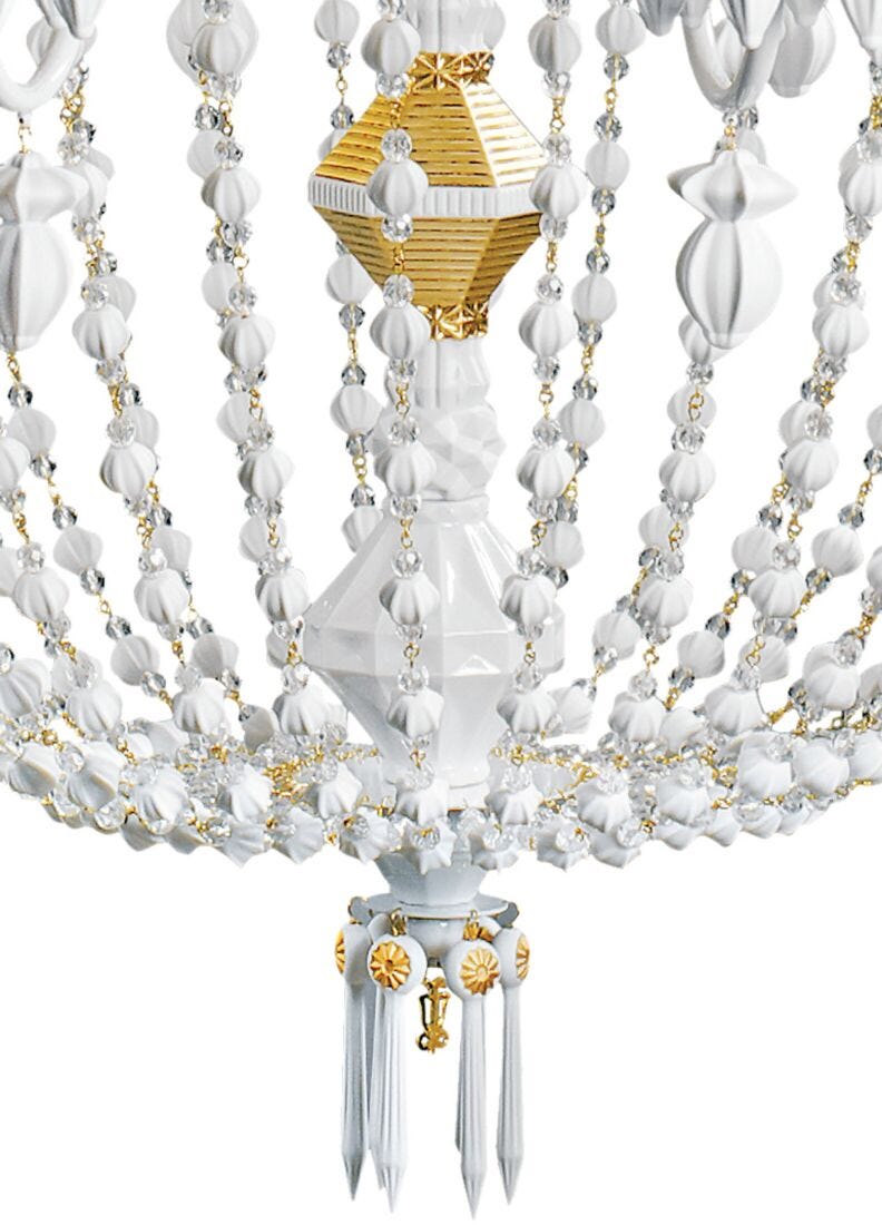 Chandelier Winter Palace 30 luces. Lustre oro (US), 5 de 5