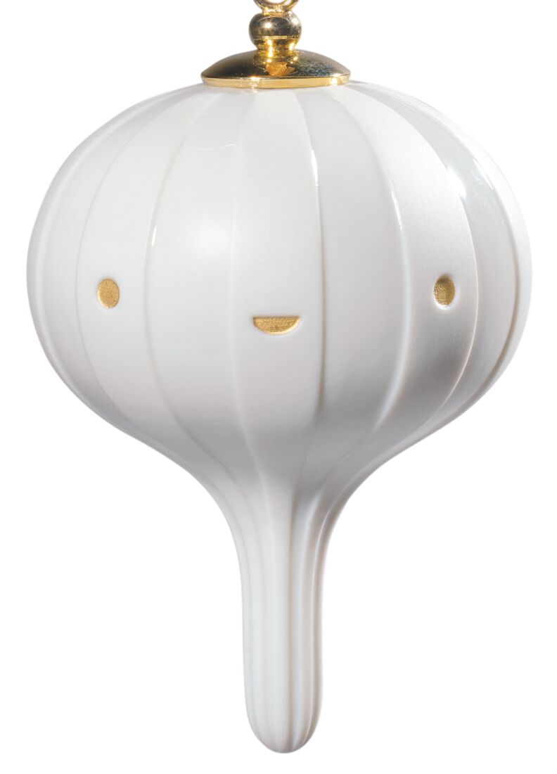 Christmas Ornament 3 by Friends With You. Golden Lustre and White, 1 of 2
