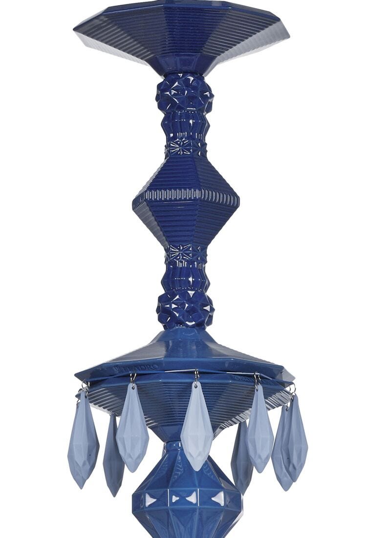 Chandelier Belle de Nuit 24 luces. Azul (CE/UK/CCC), 3 de 5