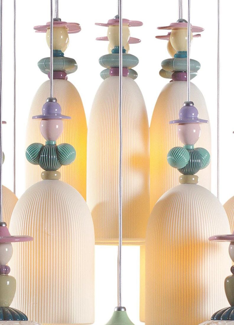 Mademoiselle 24 Lights Strolling through Blossoms Chandelier (CE/UK/CCC), 5 of 5