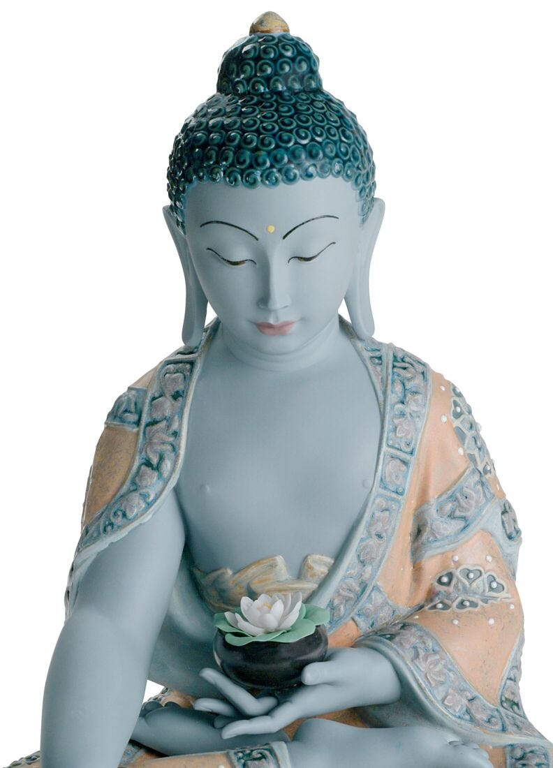 Medicine Buddha Figurine, 2 of 2
