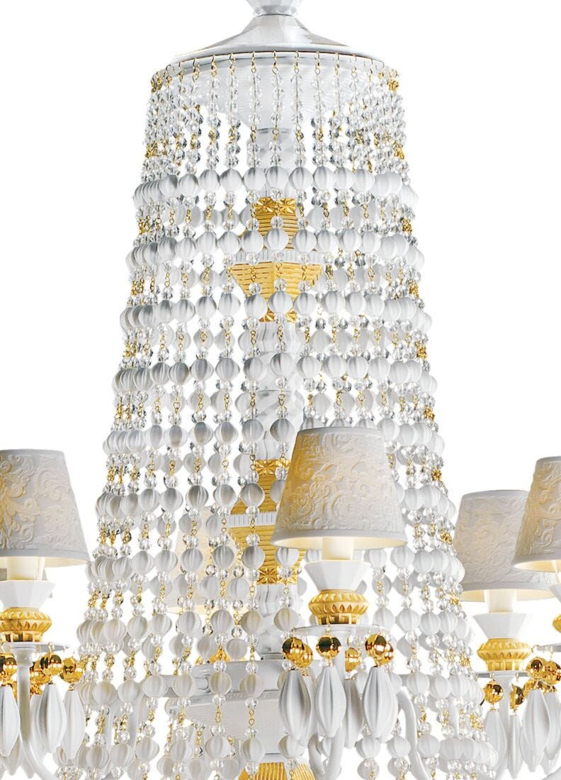 Chandelier Winter Palace 30 luces. Lustre oro (US), 1 de 5