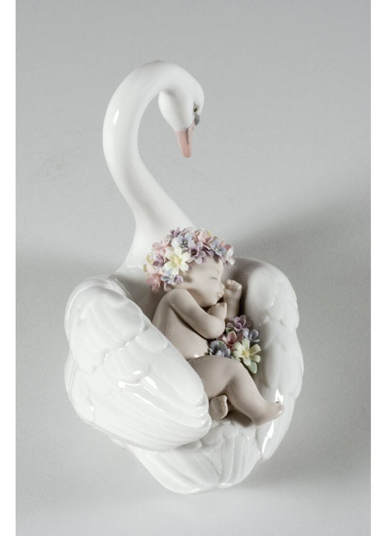 Drifting through Dreamland Swan Figurine, 5 of 7