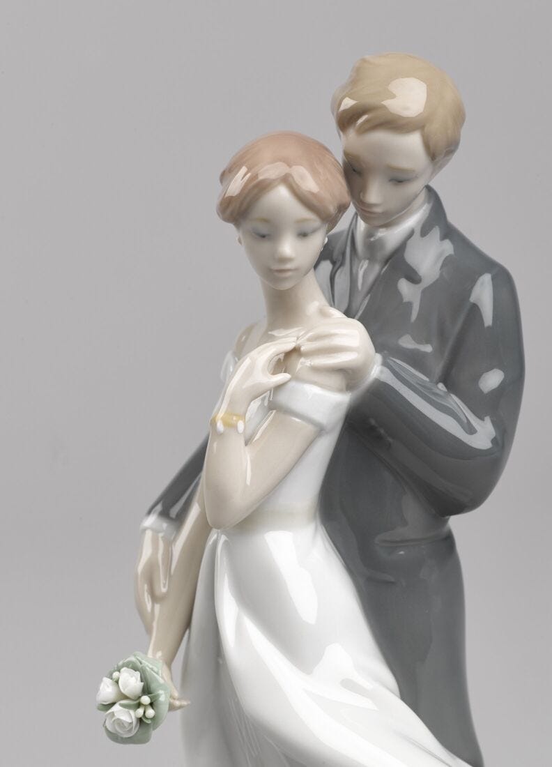 Figura pareja de novios Amor eterno, 4 de 7