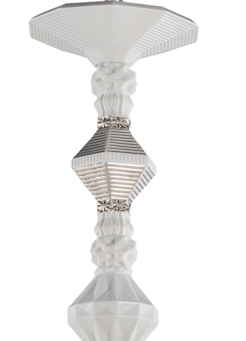 Chandelier Belle de Nuit 12 luces. Lustre plata (CE/UK), 1 de 5