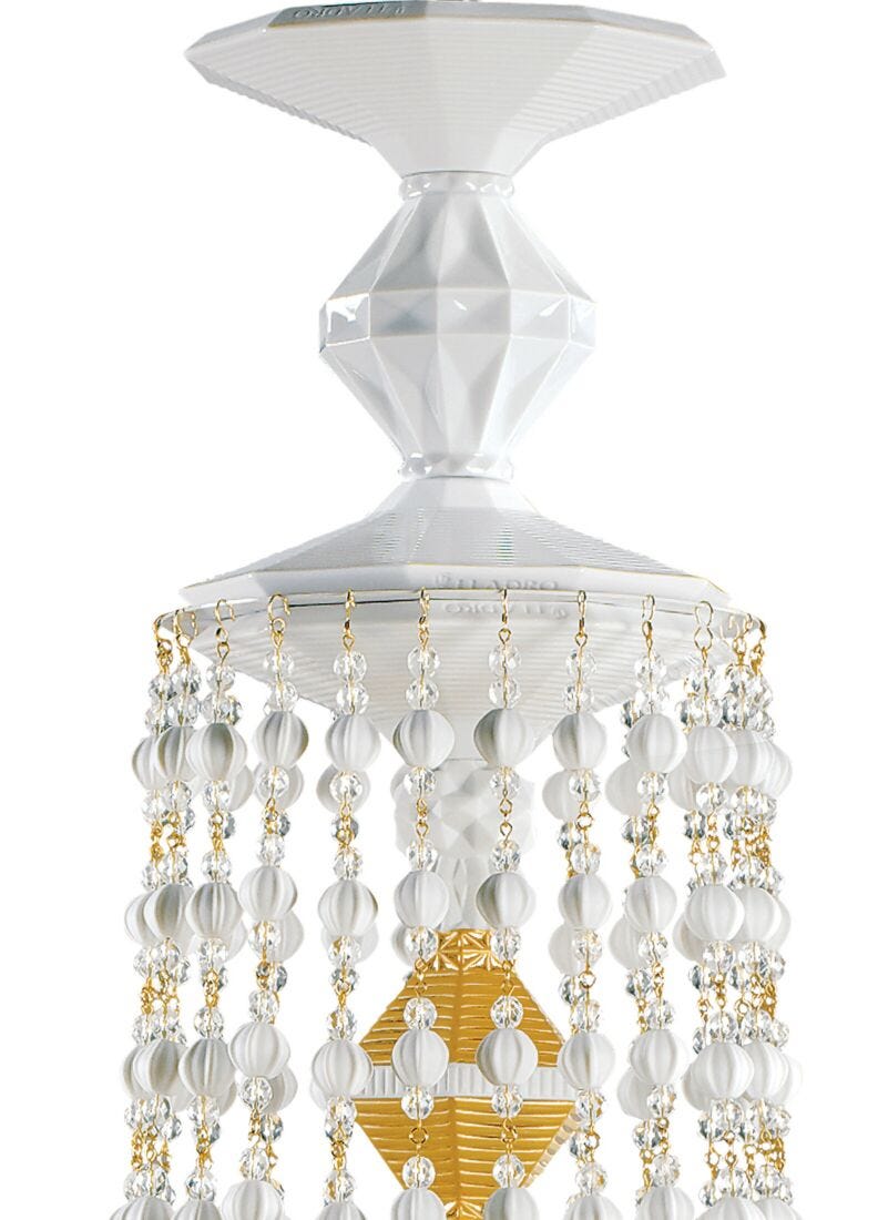 Chandelier Winter Palace 6 luces. Lustre oro (US), 1 de 5