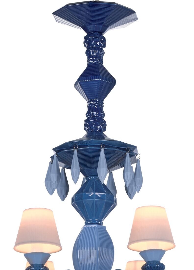 Chandelier Belle de Nuit 40 luces. Azul (CE/UK), 3 de 5