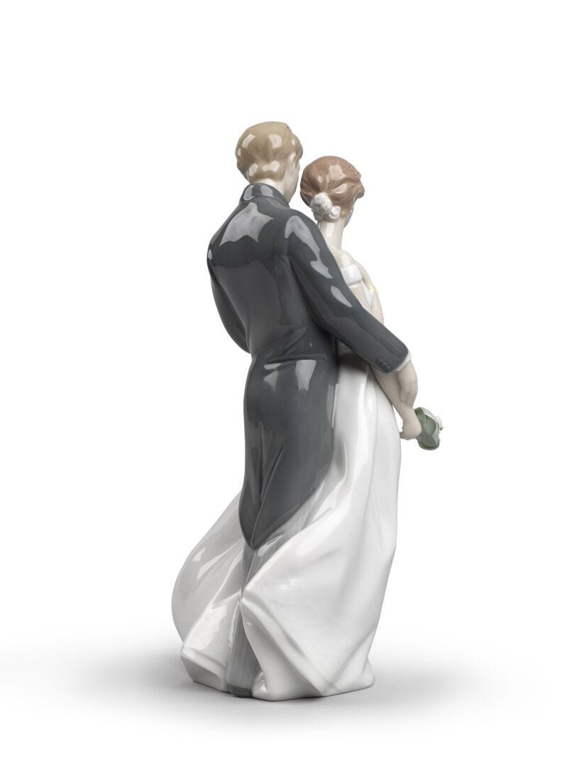 Figura pareja de novios Amor eterno, 2 de 7
