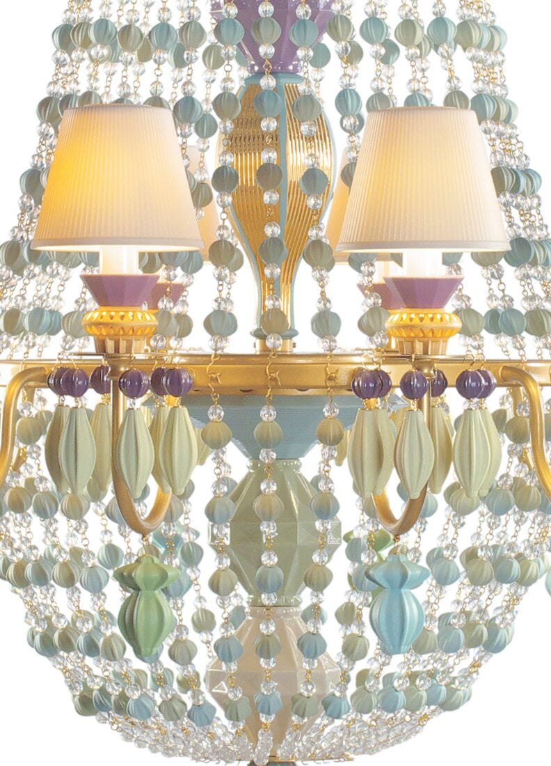 Chandelier Winter Palace Costa Azul 12 luces (US), 3 de 5