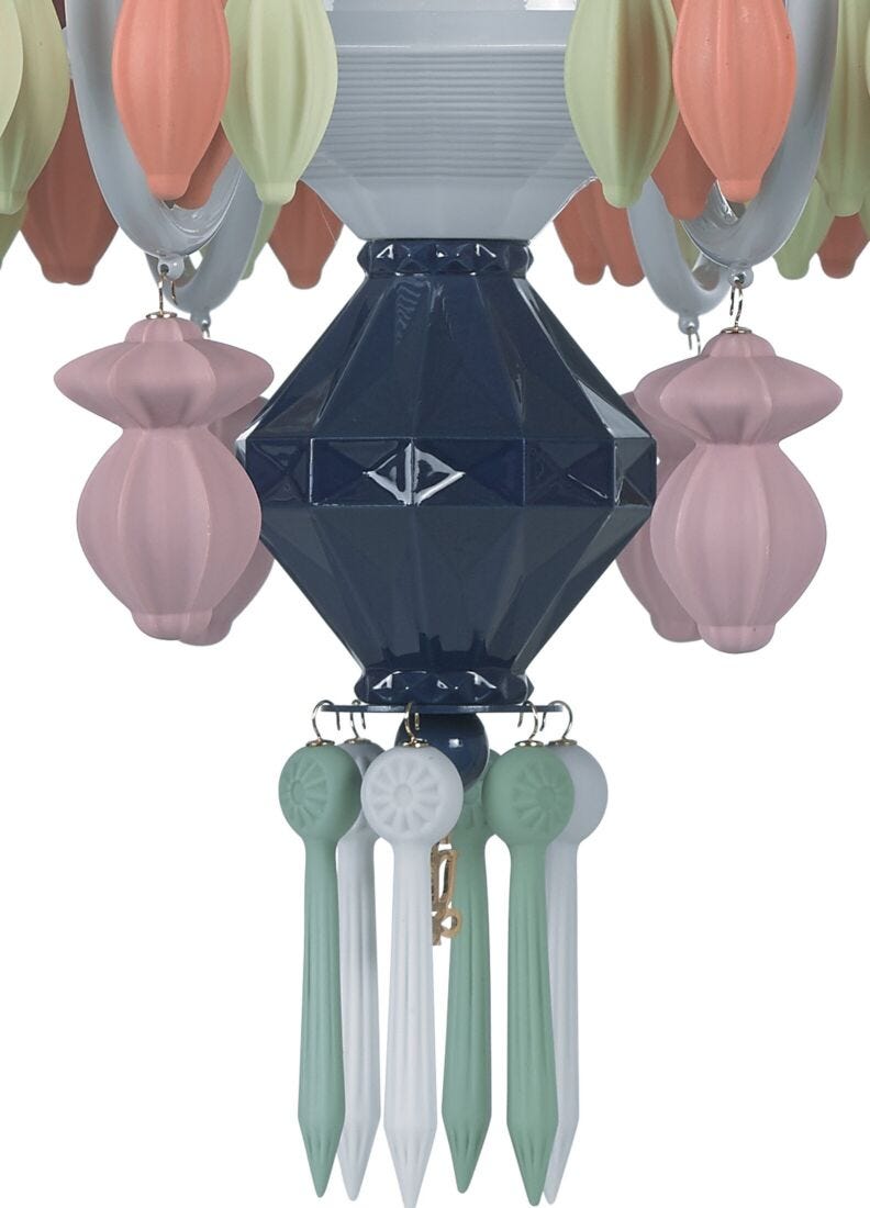 Chandelier Belle de Nuit 12 luces. Multicolor (CE/UK/CCC), 5 de 5
