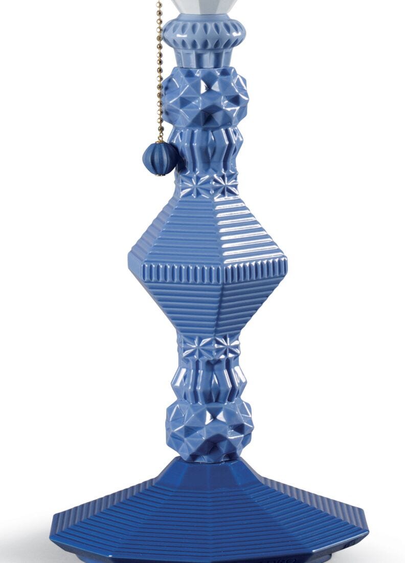 Lámpara de mesa Belle de Nuit. Azul (CE), 3 de 5