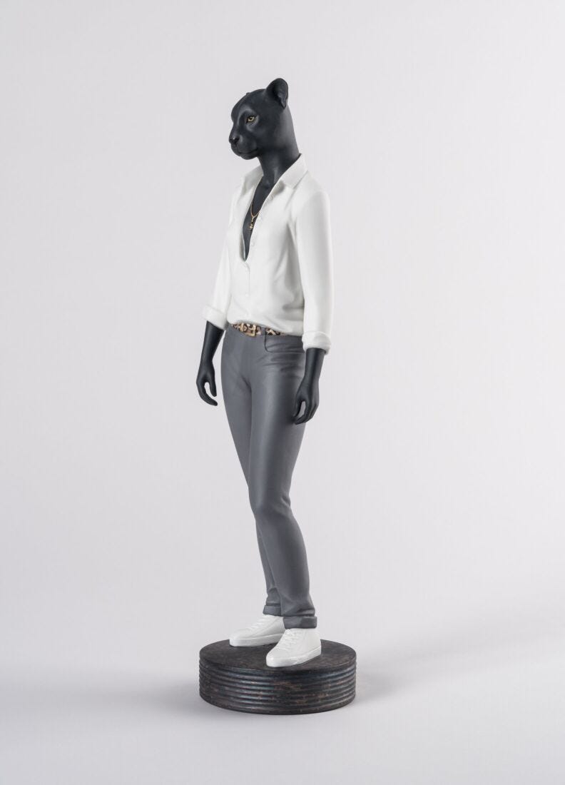 Panther Woman Figurine, 4 of 5