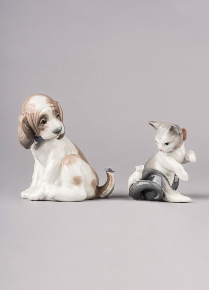 Figura Perrito con mariposa, 2 de 7