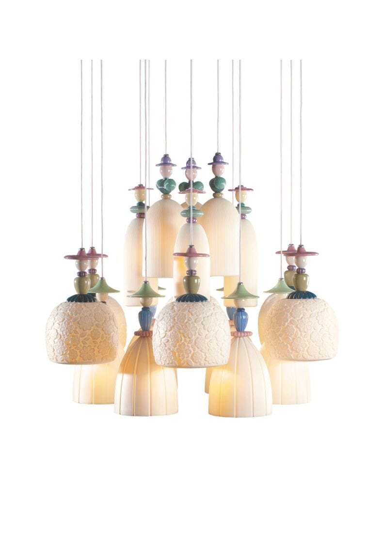 Mademoiselle 18 Lights Dancing on The Sand Chandelier (CE/UK/CCC), 4 of 5