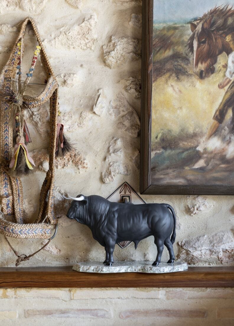 Spanish Bull Figurine, 2 of 7