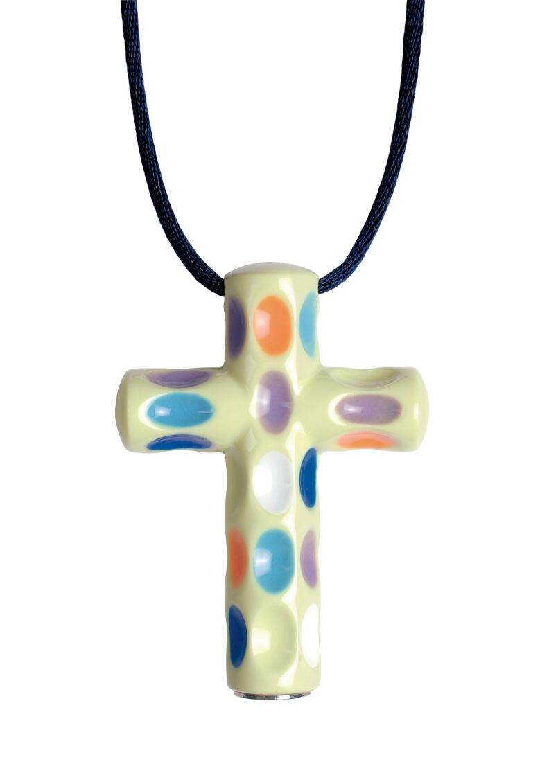 Latin Cross Pendant. Yellow, 1 of 5