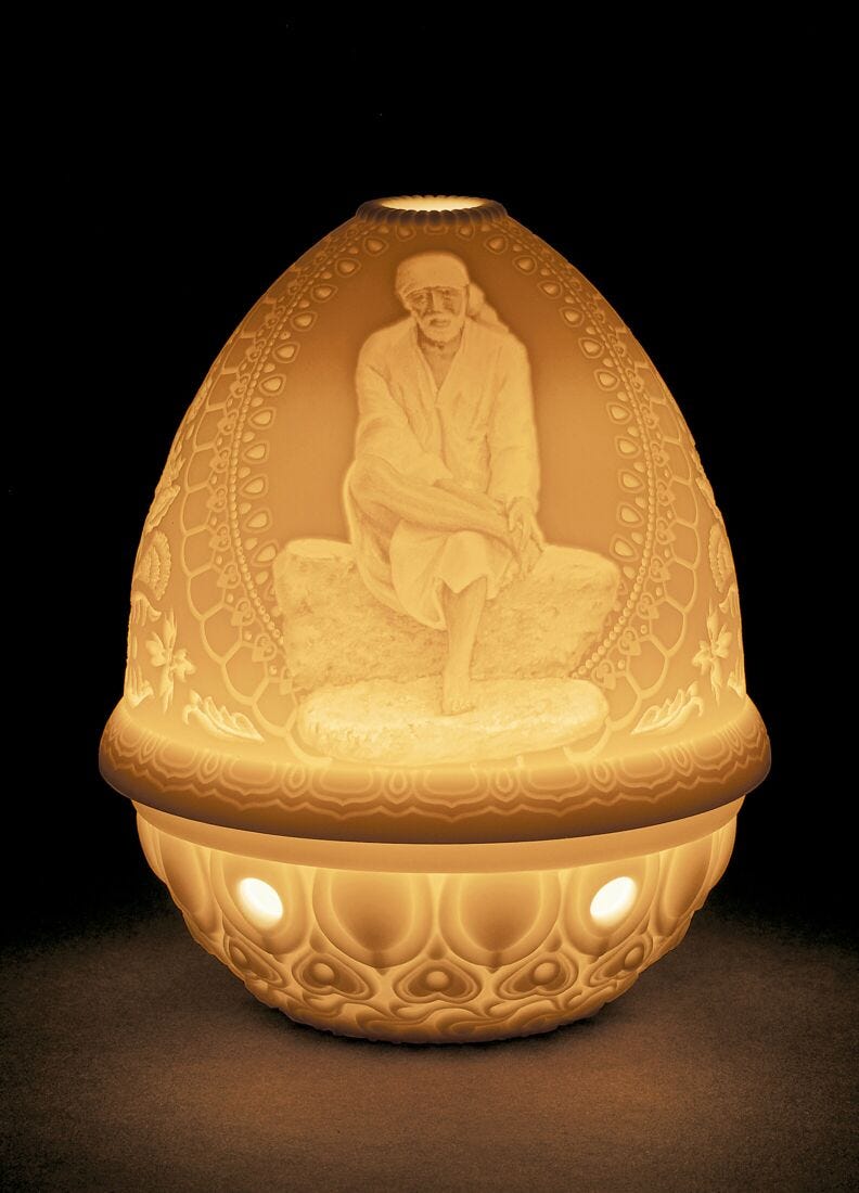 Litofanía Sai Baba, 2 de 5
