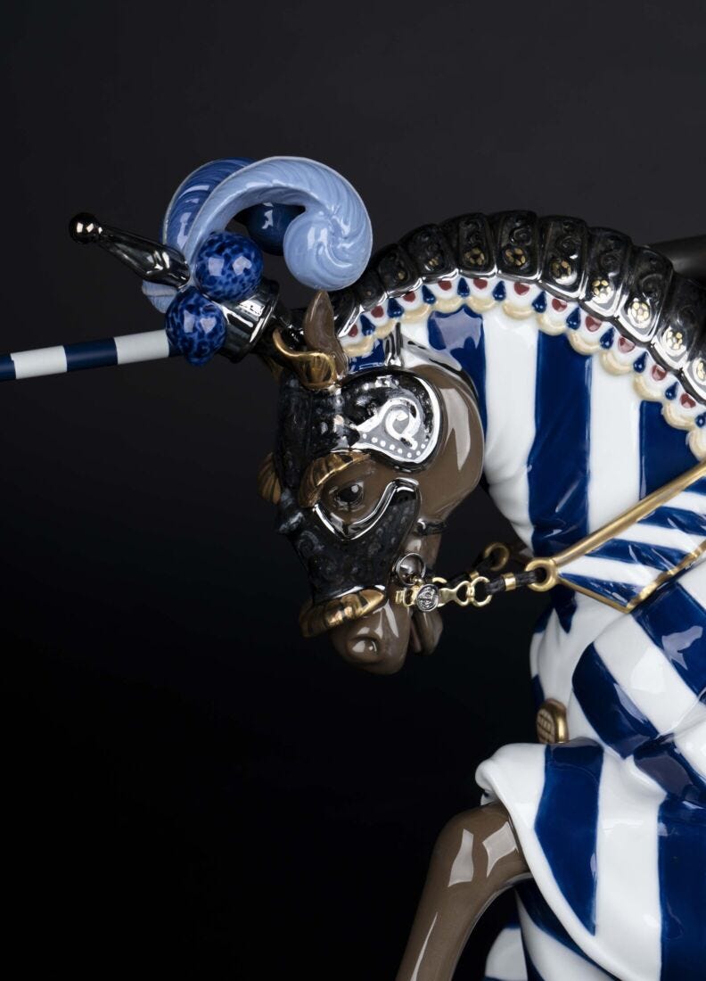 Scultura Cavaliere medievale. Serie Limitata, 3 di 7