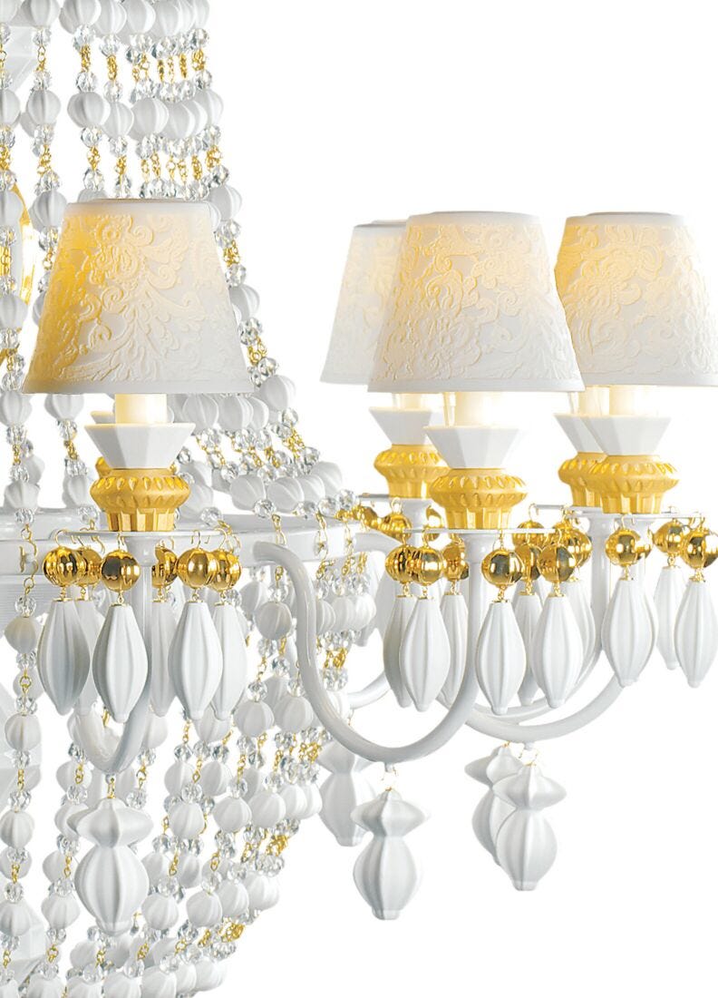 Chandelier Winter Palace 12 luci. Lustro oro (CE/UK/CCC), 1 di 5