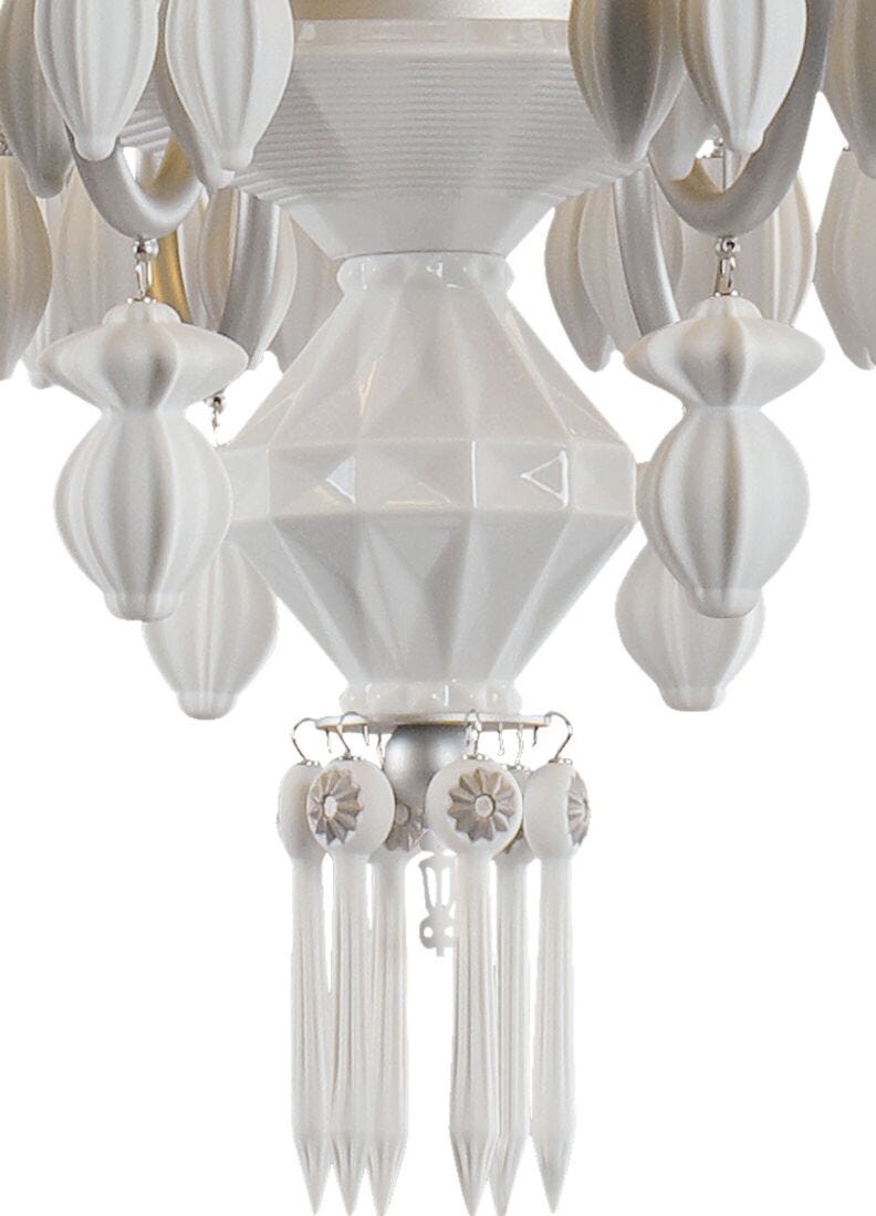 Chandelier Belle de Nuit 12 luces. Lustre plata (CE/UK), 5 de 5