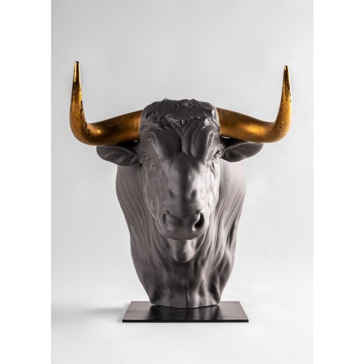 Escultura Taurus en Lladró