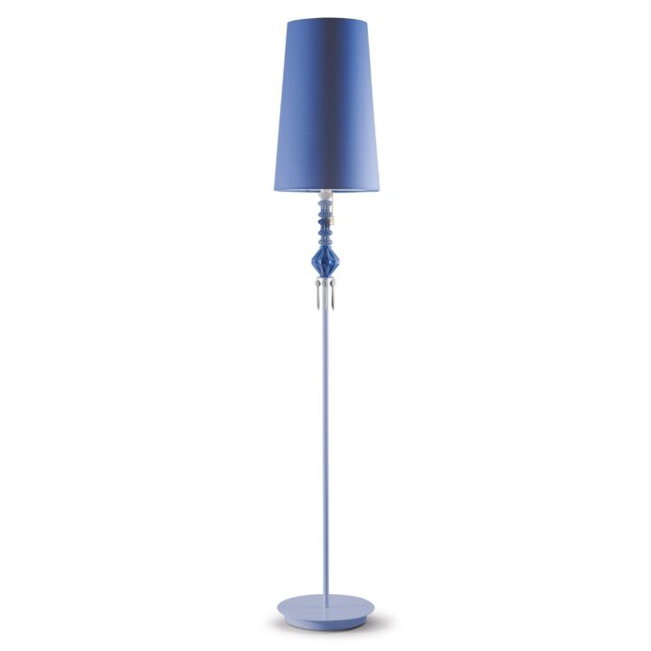 Belle de Nuit Floor Lamp I. Blue (UK) in Lladró